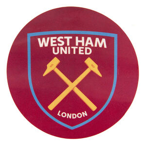 West Ham United FC Crest Car Sticker