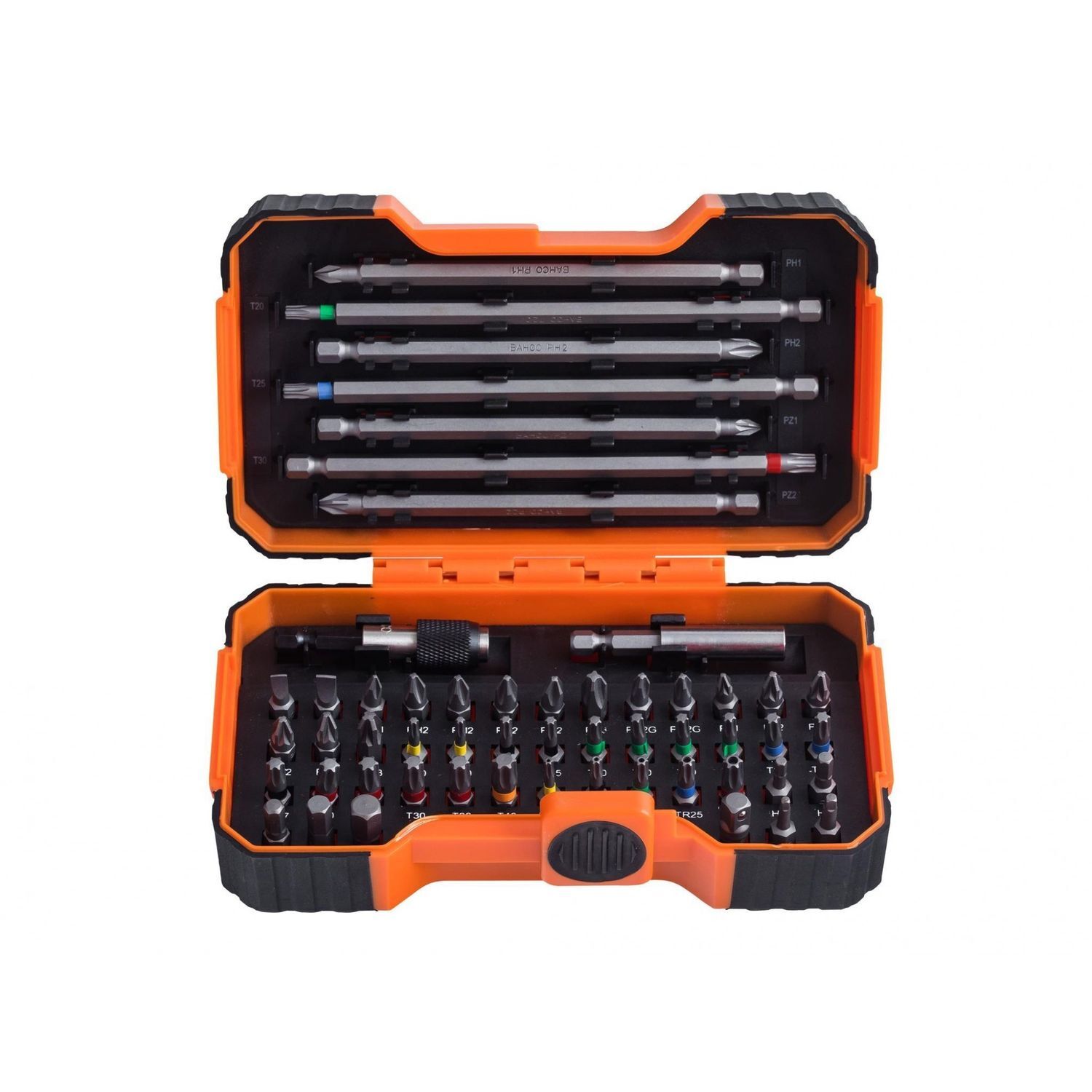 Bahco 59/S54bc Colour-Coded Bit Set, 54 Piece - Multi Colour