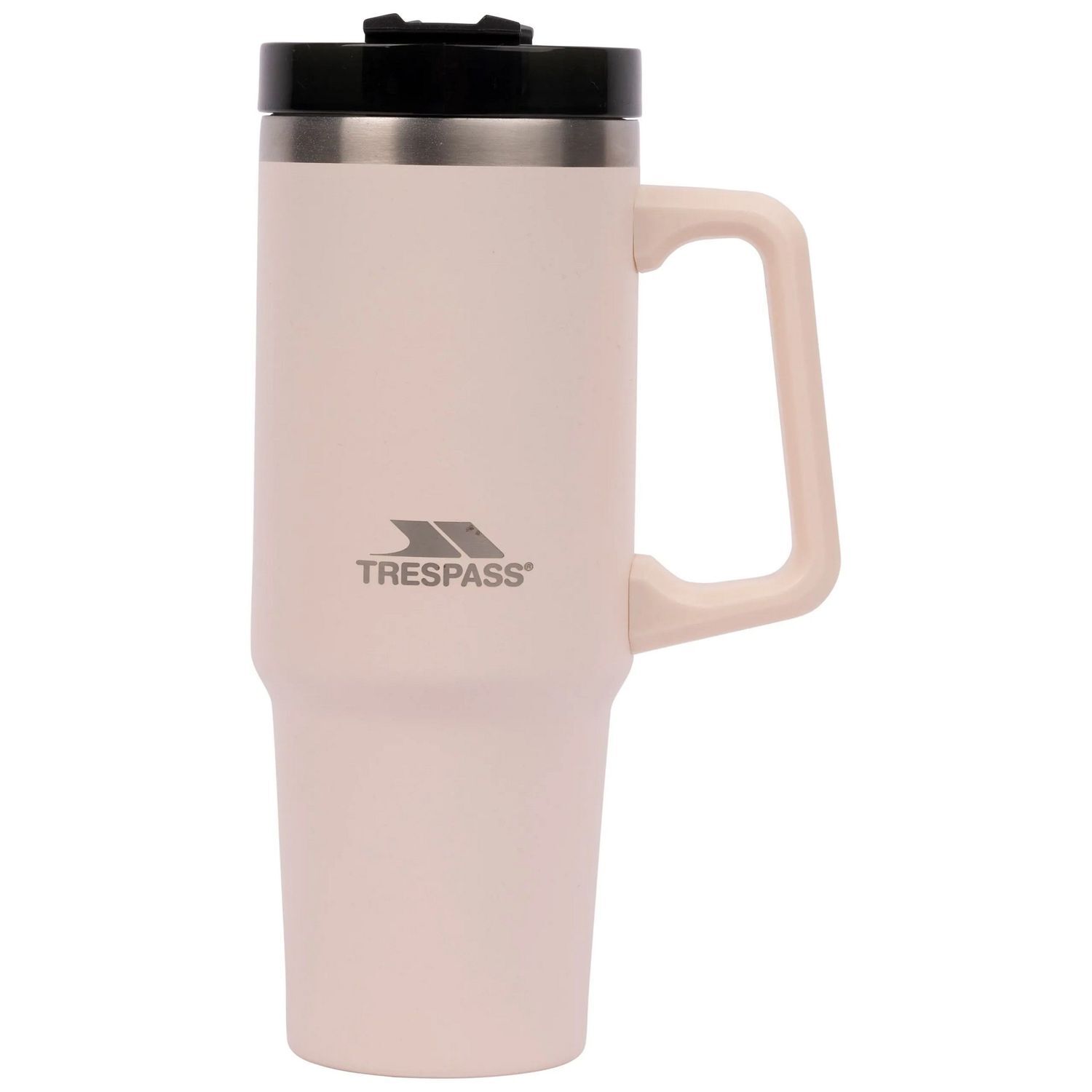 Trespass Unisex Dusty Pink Bigup Stainless Steel Mug In - Image 4