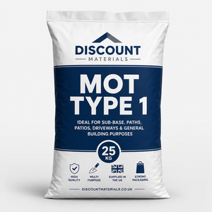 MOT Type 1 Sub Base 25kg Bag Pack of 10