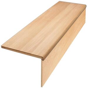 Cheshire Mouldings Stair Klad Oak Tread and Riser Kit (T) 13mm (W) 300mm (L) 1.0m