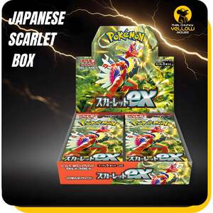 Set of 30 Japanese Scarlet Ex Scarlet & Violet Base Set Booster Box