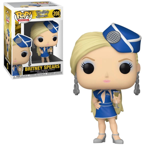 Funko Pop Rocks Britney Spears Toxic Stewardess Vinyl Figure 208