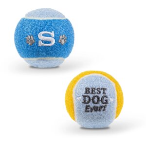 Pre-personalised Dog Ball Toy - S - Over 100 Options