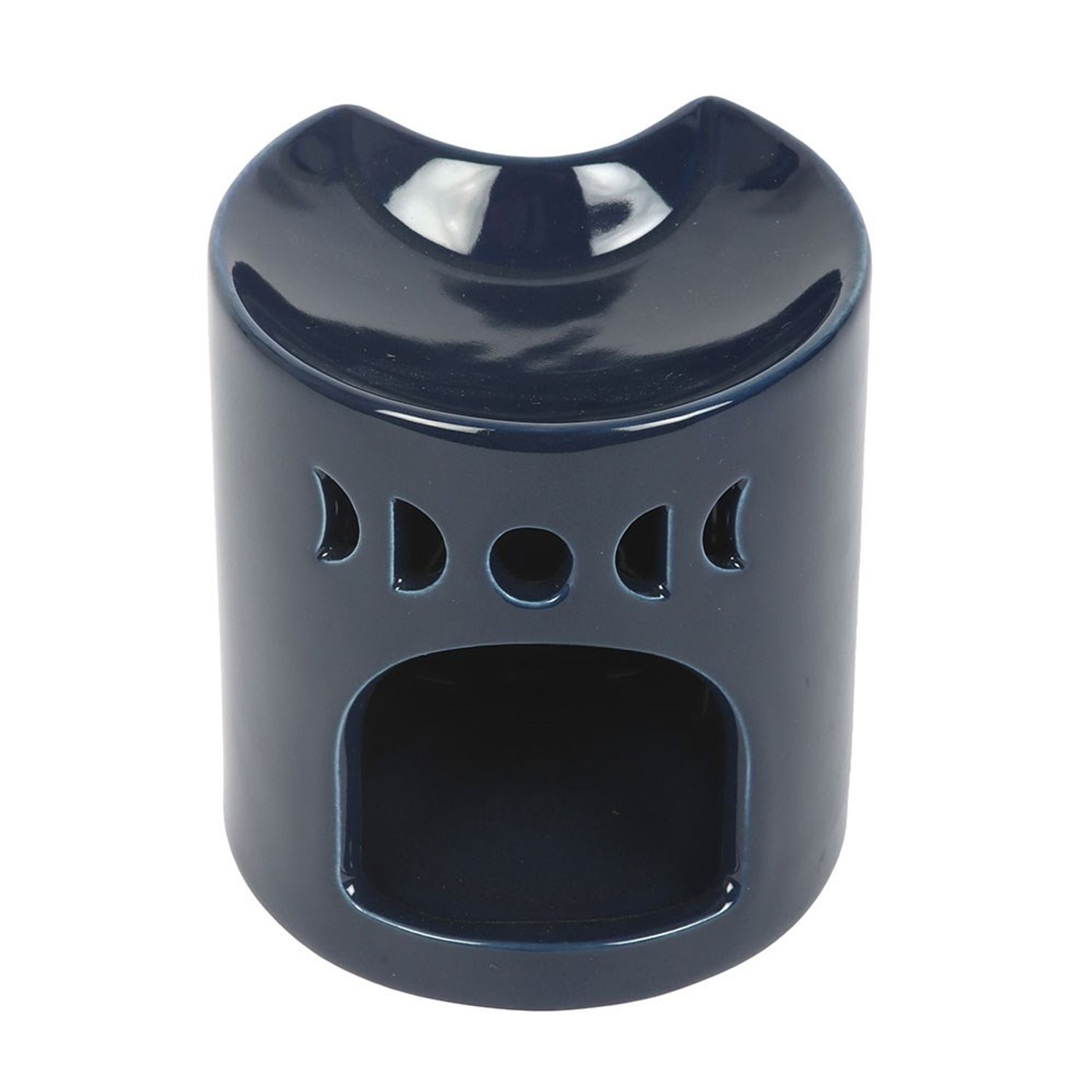 Something Different Unisex Blue Crescent Moon Oil Burner In - Image 2
