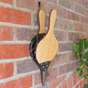 Fireplace Wood Bellows - Light Wood