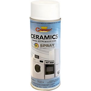 Ceramics White Enamel Spray Paint 400 mL, Bath & Appliance Repair, High Gloss