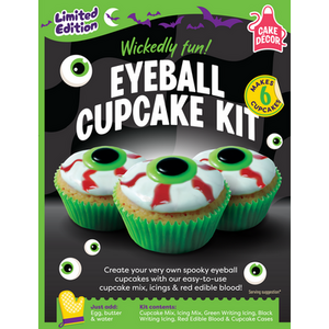 Cake Decor Eyeball Cupcake Kit