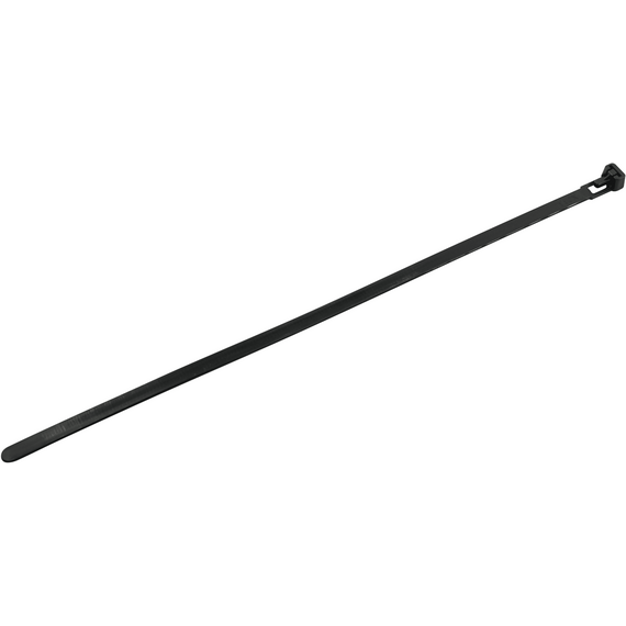 Faithfull nylon cable ties 4.8mm x 300mm white pack of 100