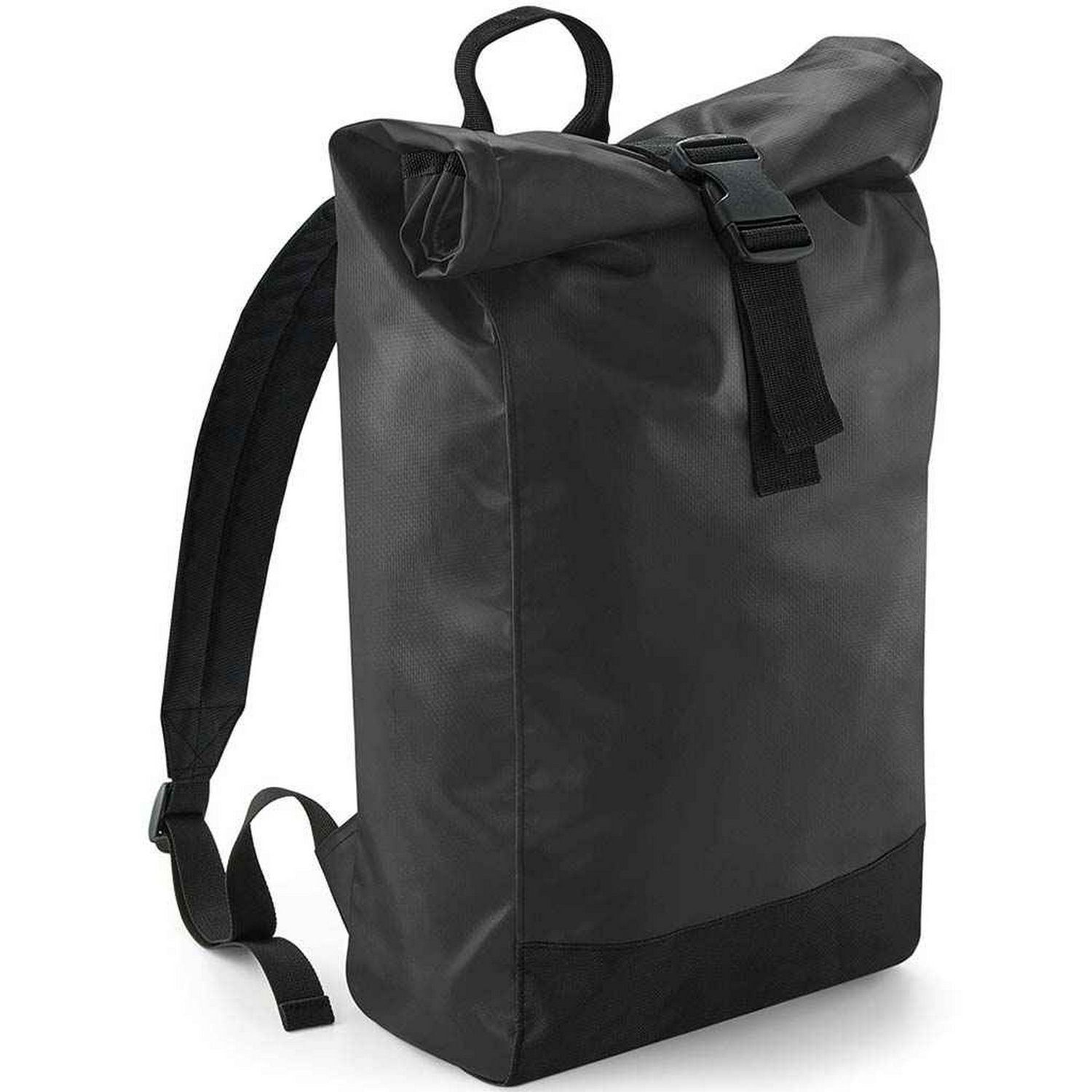 Bagbase Roll Top Backpack - Black