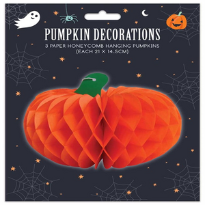 HoneycombPumpkinDecorations