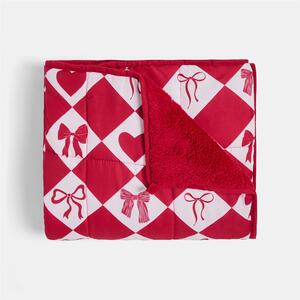 OHS Kids Heart & Bow 3kg Weighted Blanket