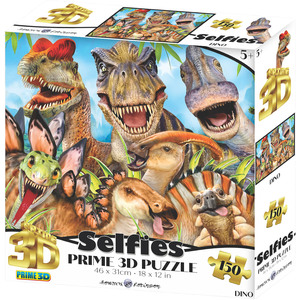 150 Piece Dinosaur Selfie Prime 3D Puzzle