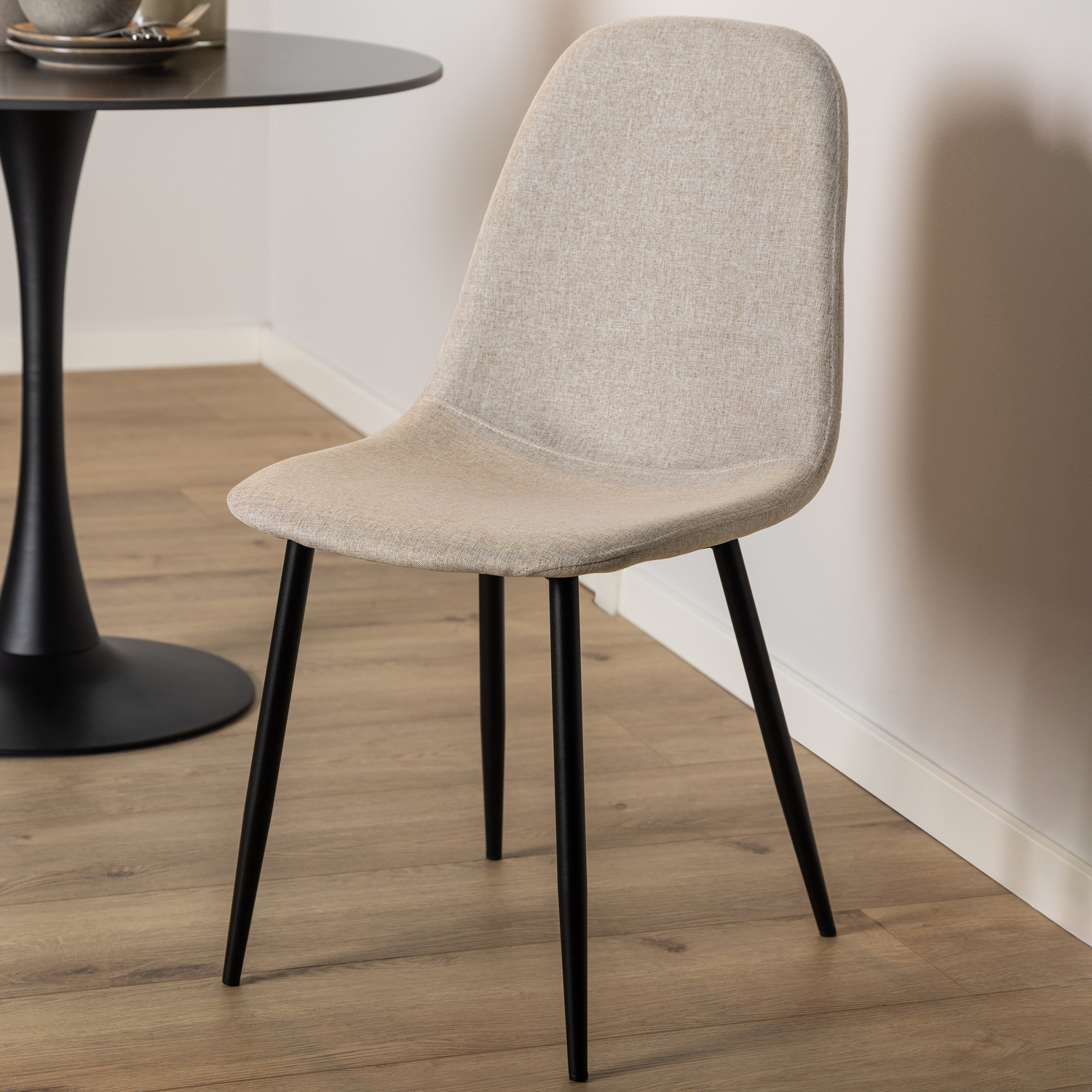 Furniture To Go Celia Dining Chair In Beige Set Of 4 - Beige