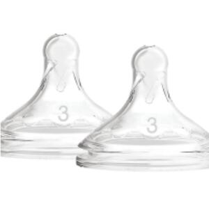 Options+ Wide-Neck Teat Level 3 (6M+) 2 Pack