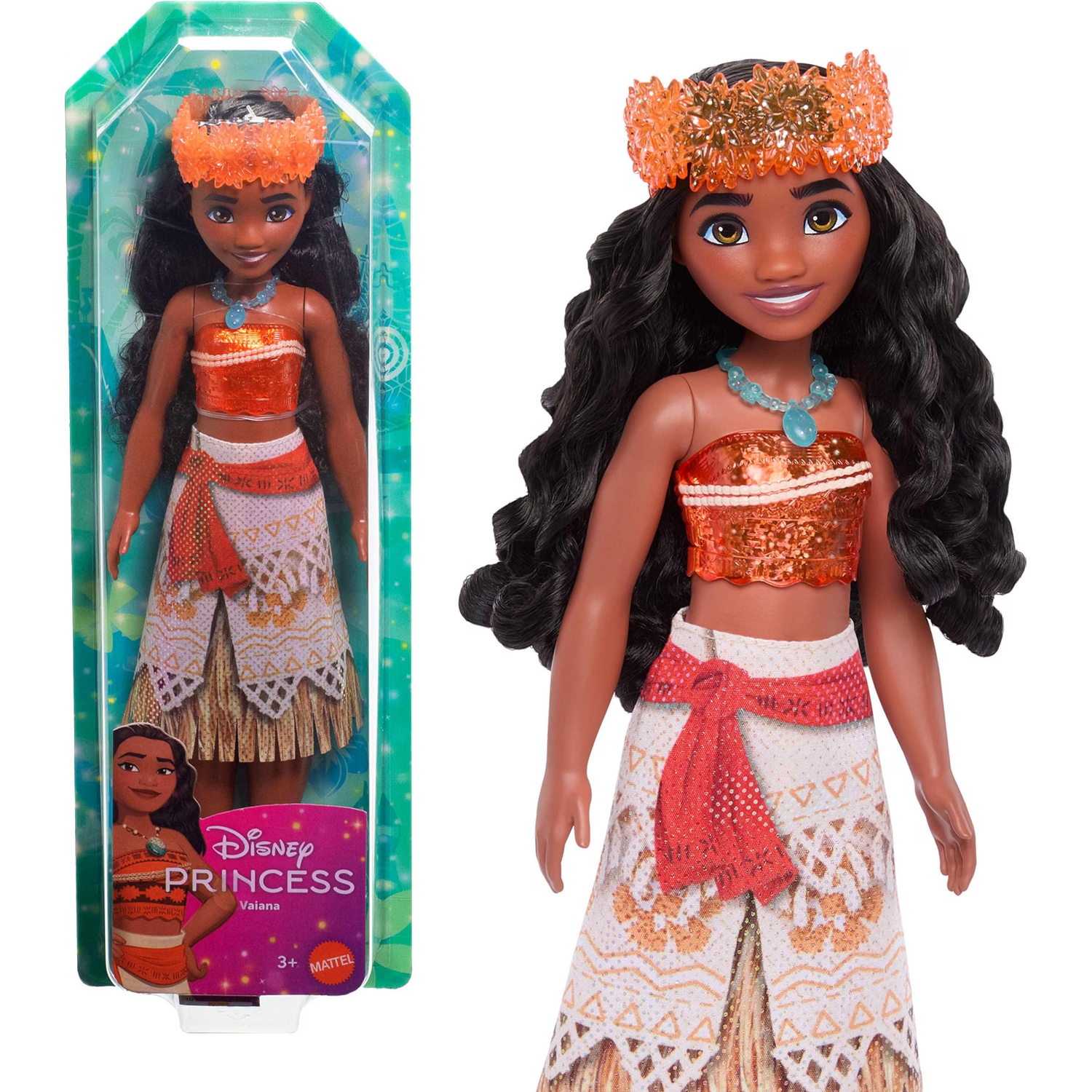 Disney Princess Moana Doll - Orange