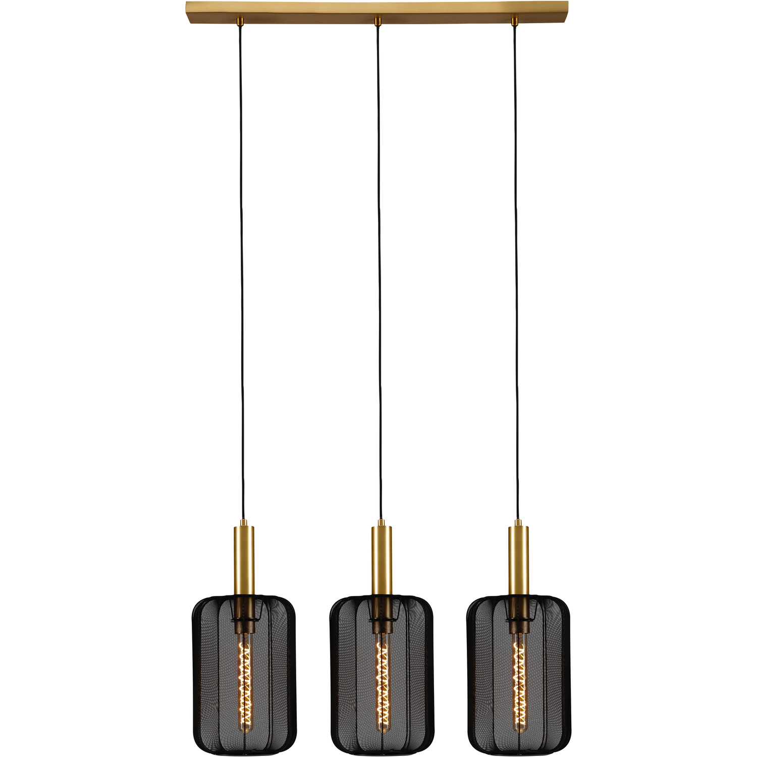Lucide CORINA - Pendant light - 3xE27 - Black - Image 2