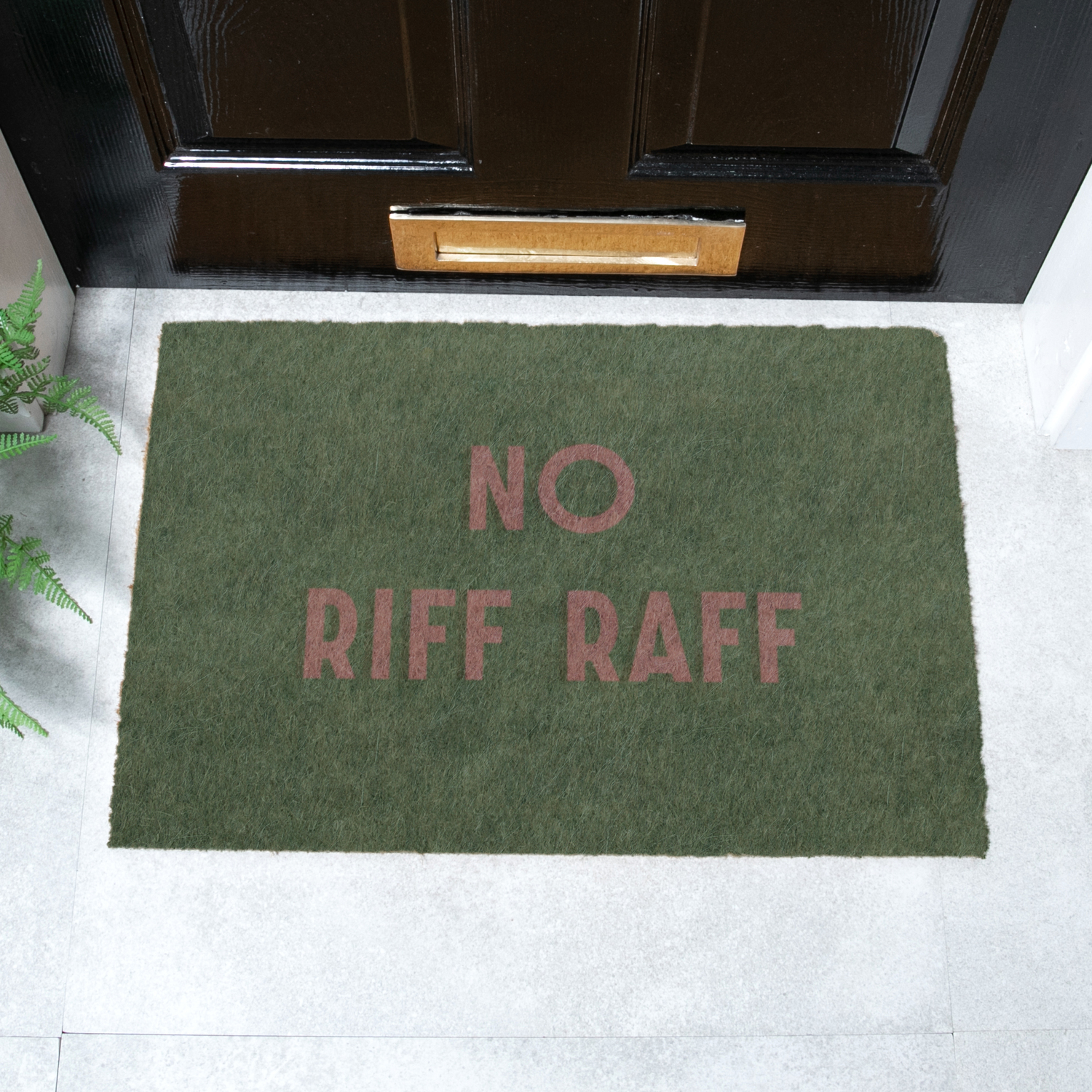 Artsy Mats Brown Coir Doormat - 60 X 40cm - Natural Coconut Fibre - Non-Slip Rubber Backing - Image 2