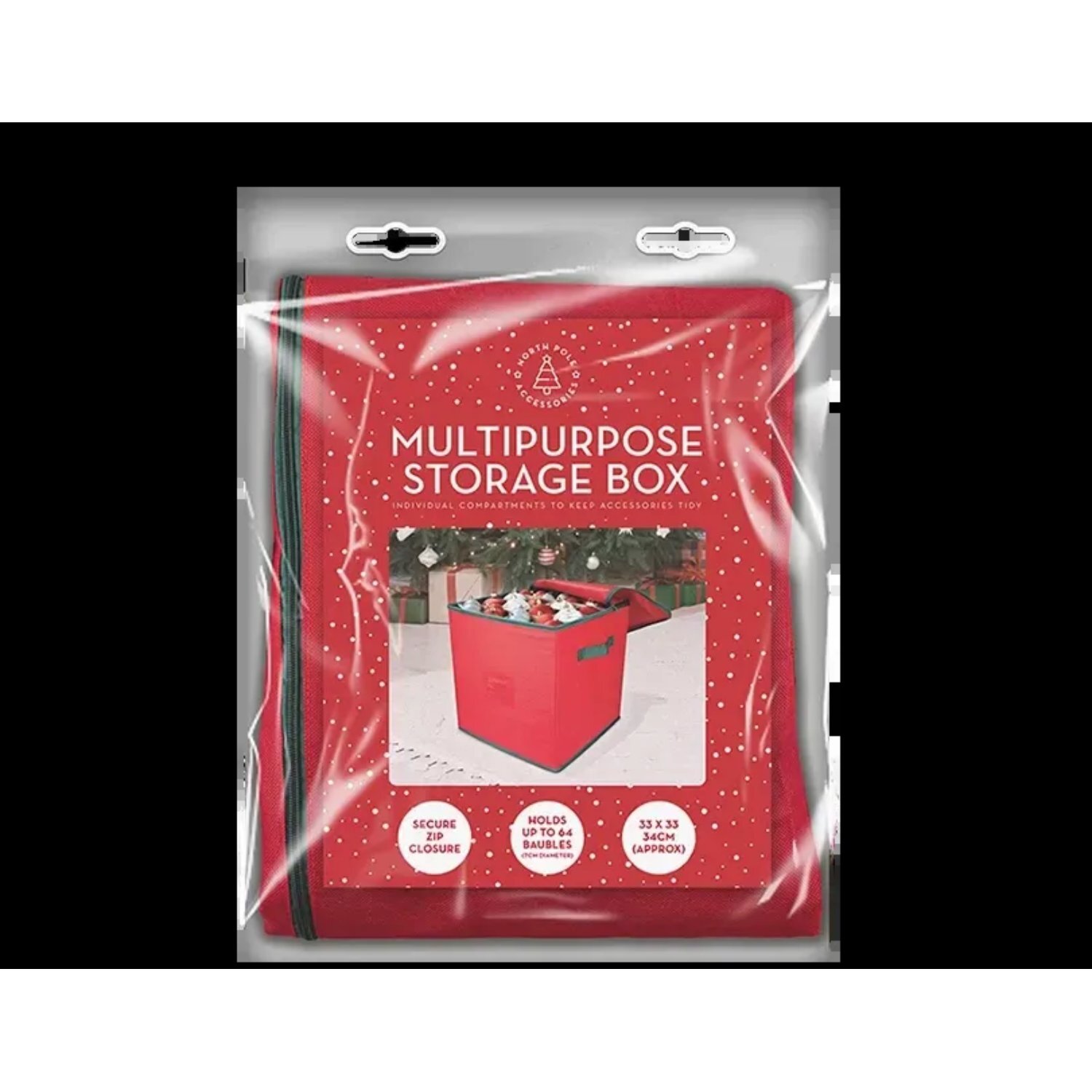 Kdmd Multicolorpurpose Storage Box Red - Red