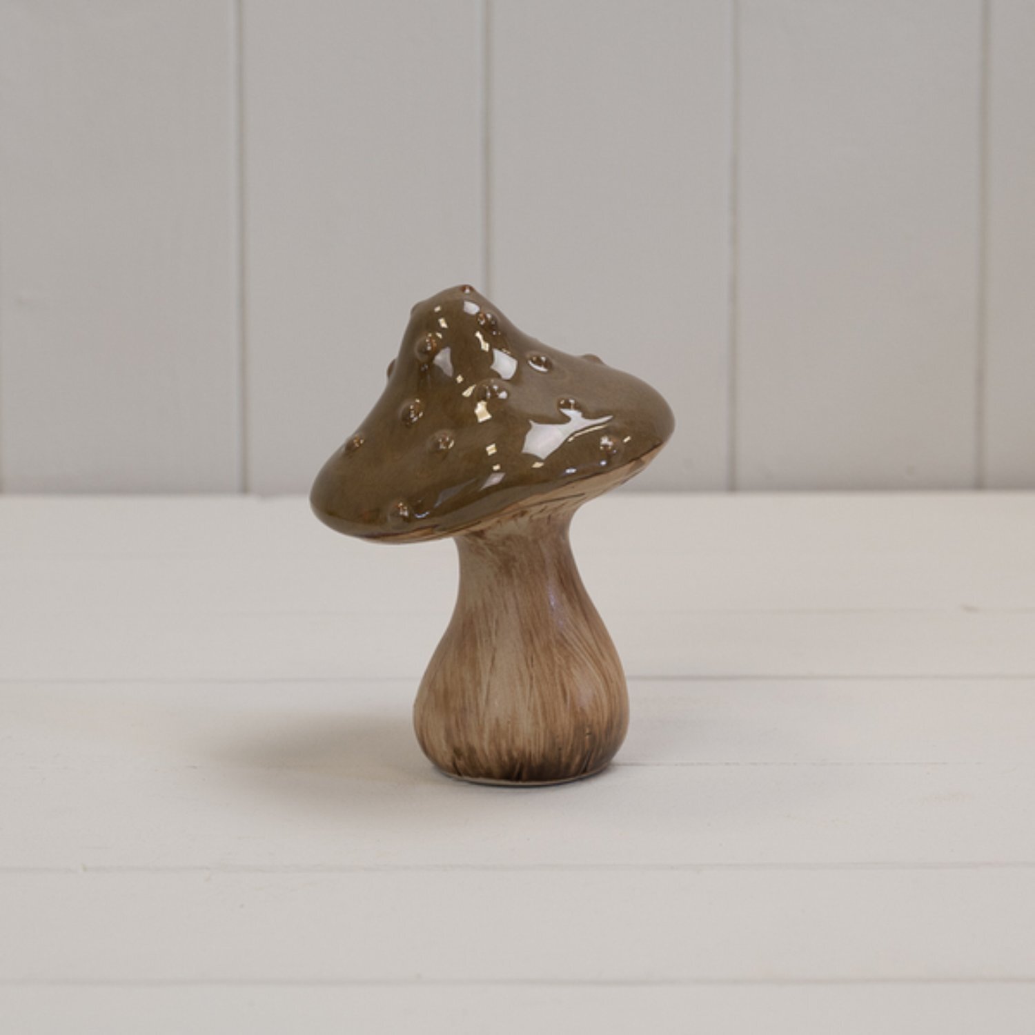 Kdmd Unisex Brown Ceramic Mushroom - Image 2