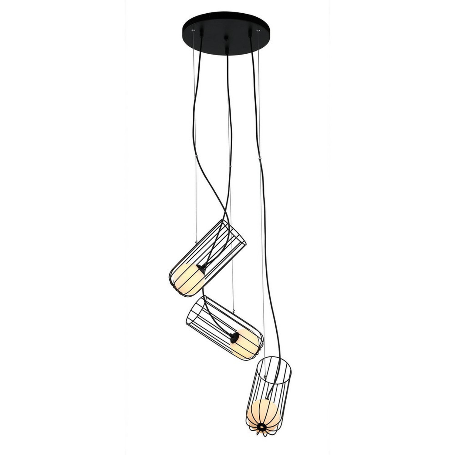 Italux Lighting Modern Pendant Light Black W - Black
