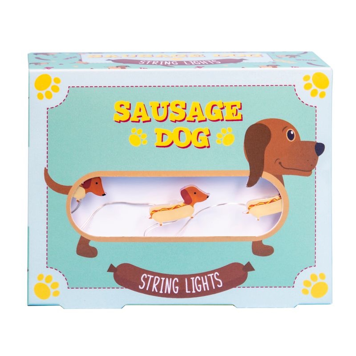 Sausage Dog String Lights – 20 LED Mini Dachshund Lights | Battery Operated, 2m Copper Wire, Warm White, LED Dog Lights, Dachshund Fairy Lights, Sausage Dog Fairy Lights - Image 4