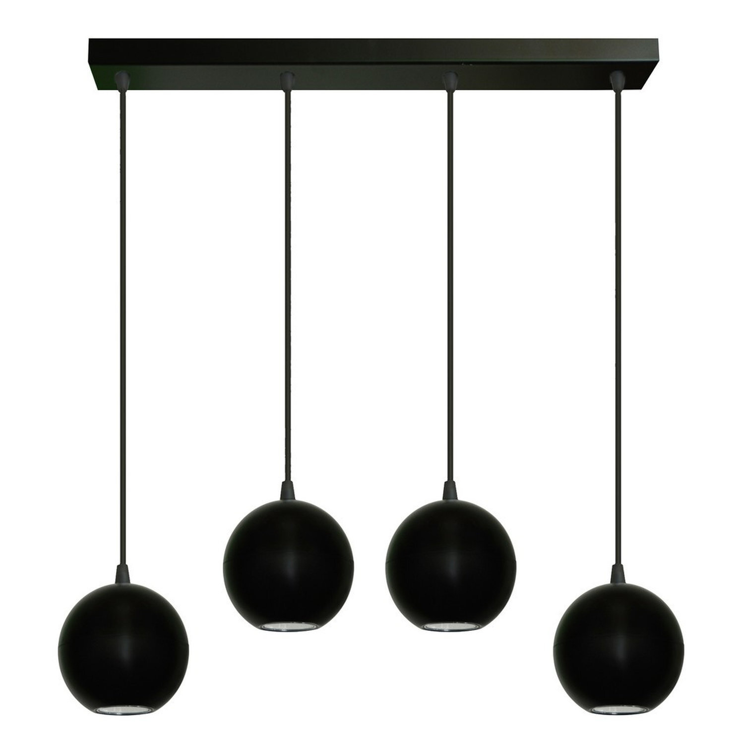 Helam Lighting Midway Pendant Light Black