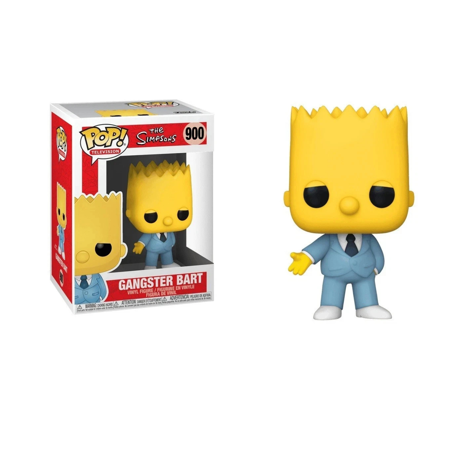 Funko Pop! Animation: Simpsons - Mafia Bart - Image 3