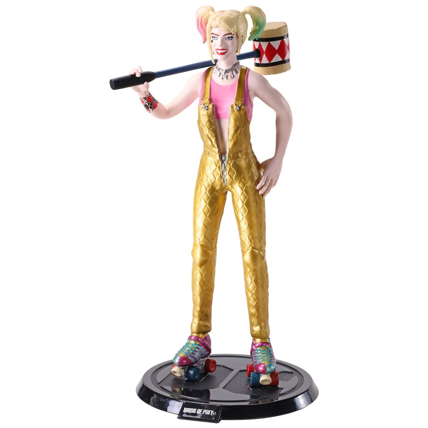 Image of Harley Quinn (Bendyfig) - Gold