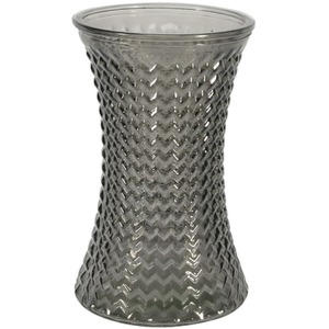 Geometric Pattern Handtied Glass Vase