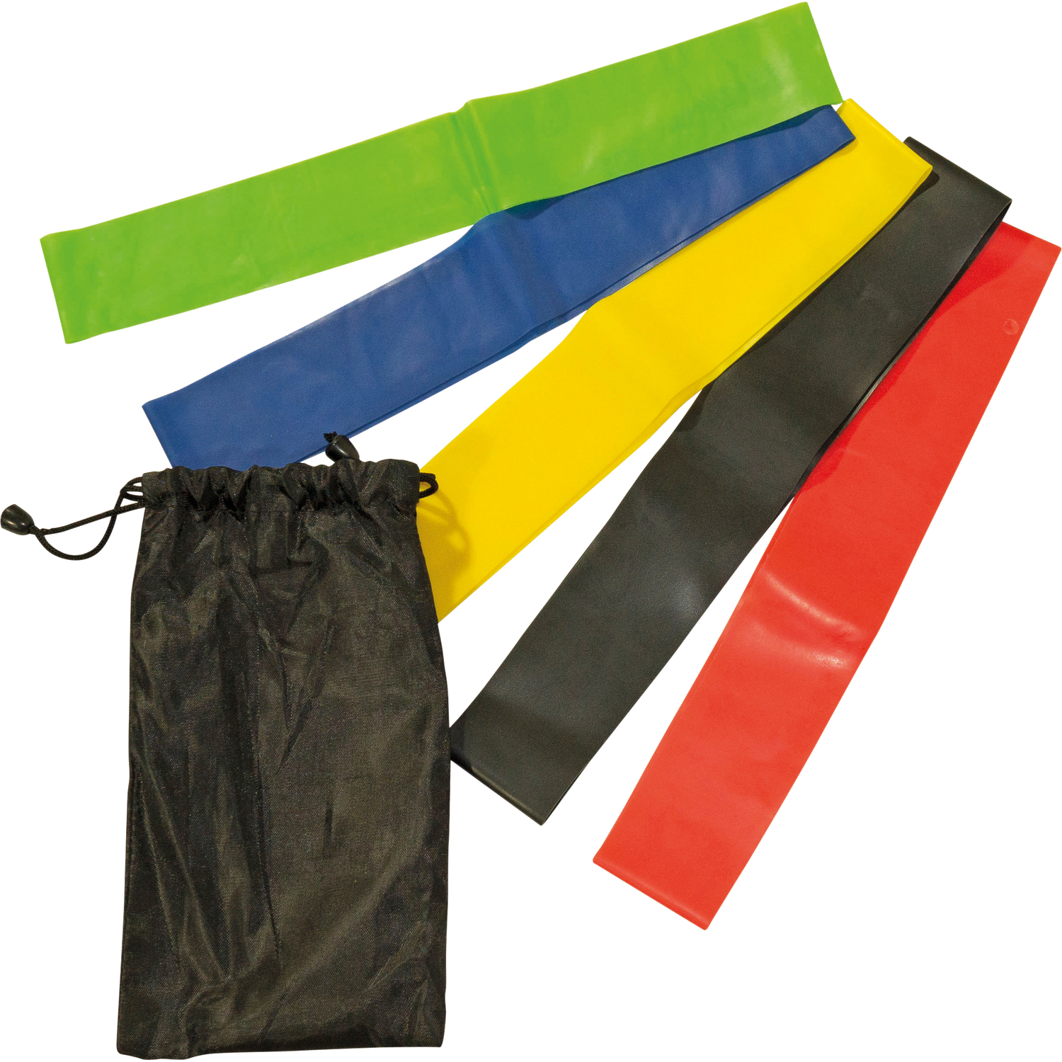 Resistance Loop Bands Set Of 5 - Multi-coloured