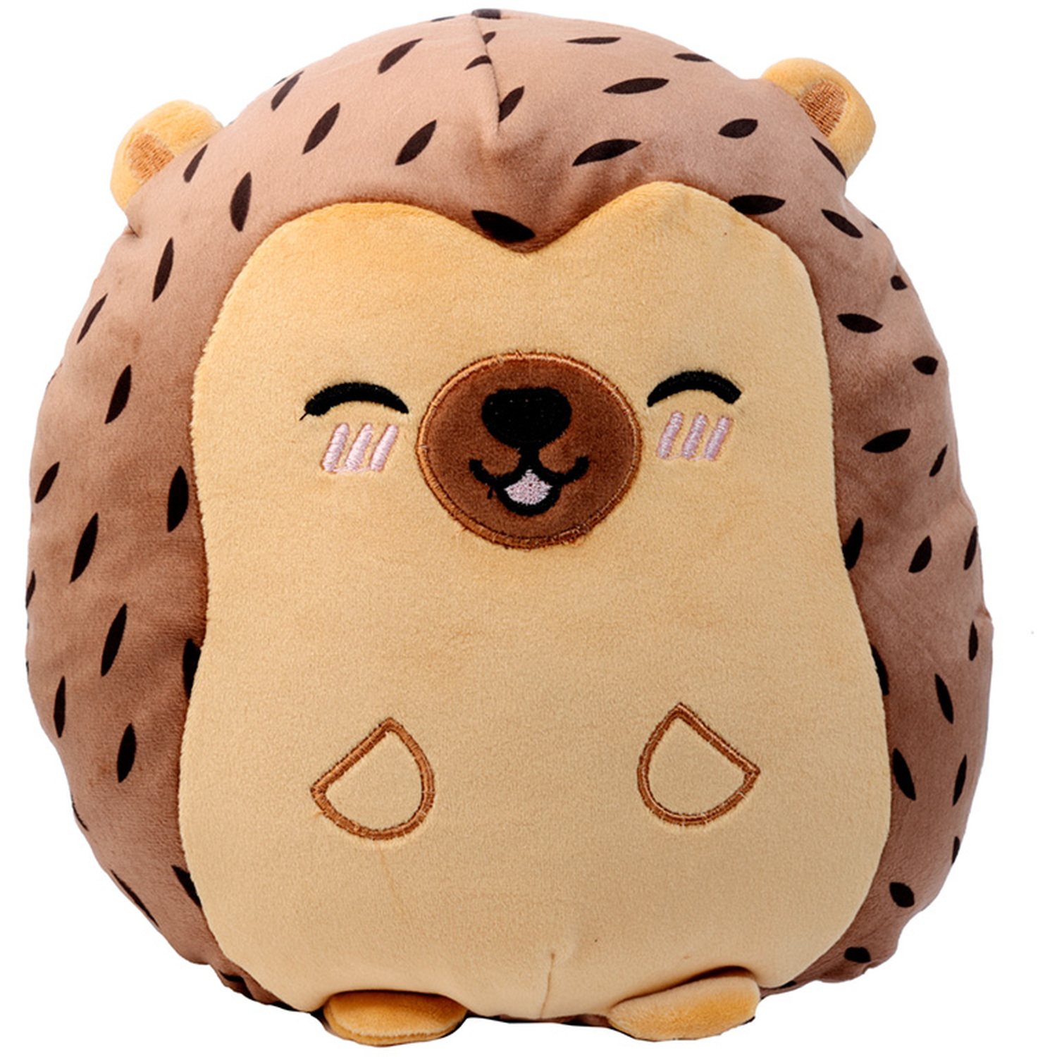 Image of Squidglys Mitzi the Hedgehog Adoramals Forest Plush Toy - Brown