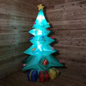 LED Light Up Christmas Tree with Parcels