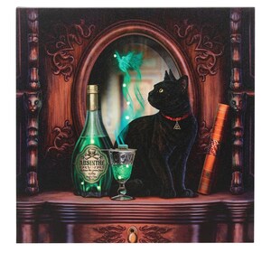 Lisa Parker's Absinthe Light Up Canvas Plaque