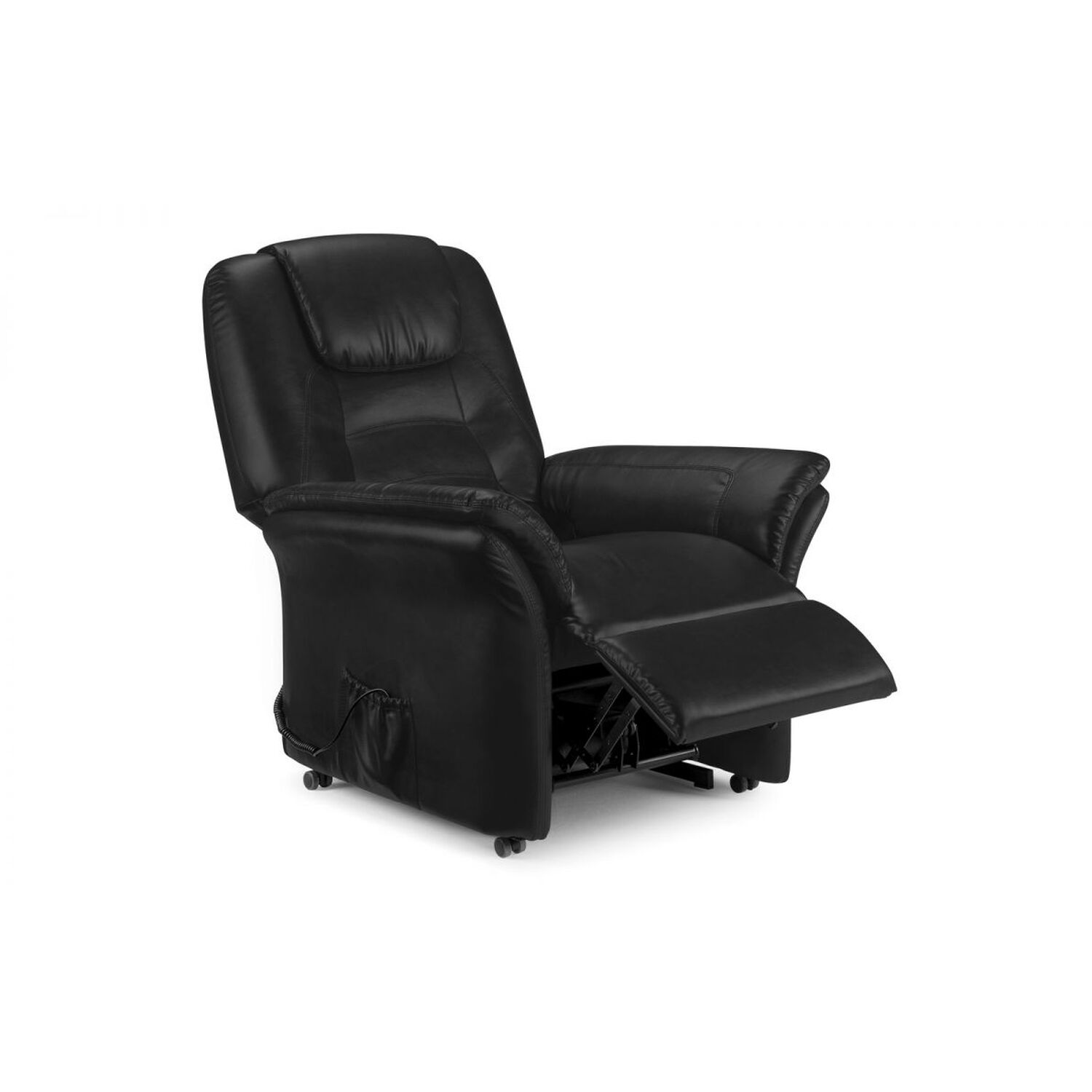 Rise And Recline Chair - Black 91cm
