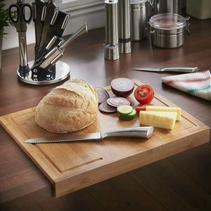 Wooden Chopping Board Counter Edge