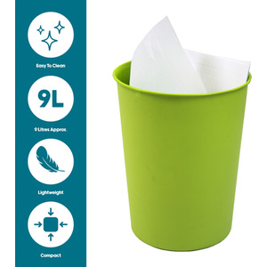 Quality Vibrance Bright Green Bin