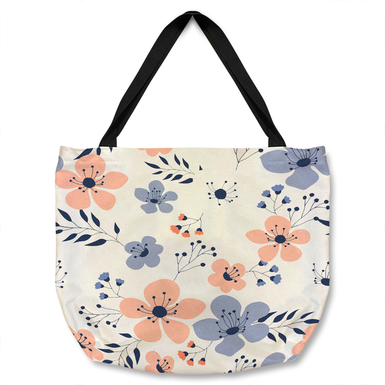 Blue + Pink Grip Tote main image 1