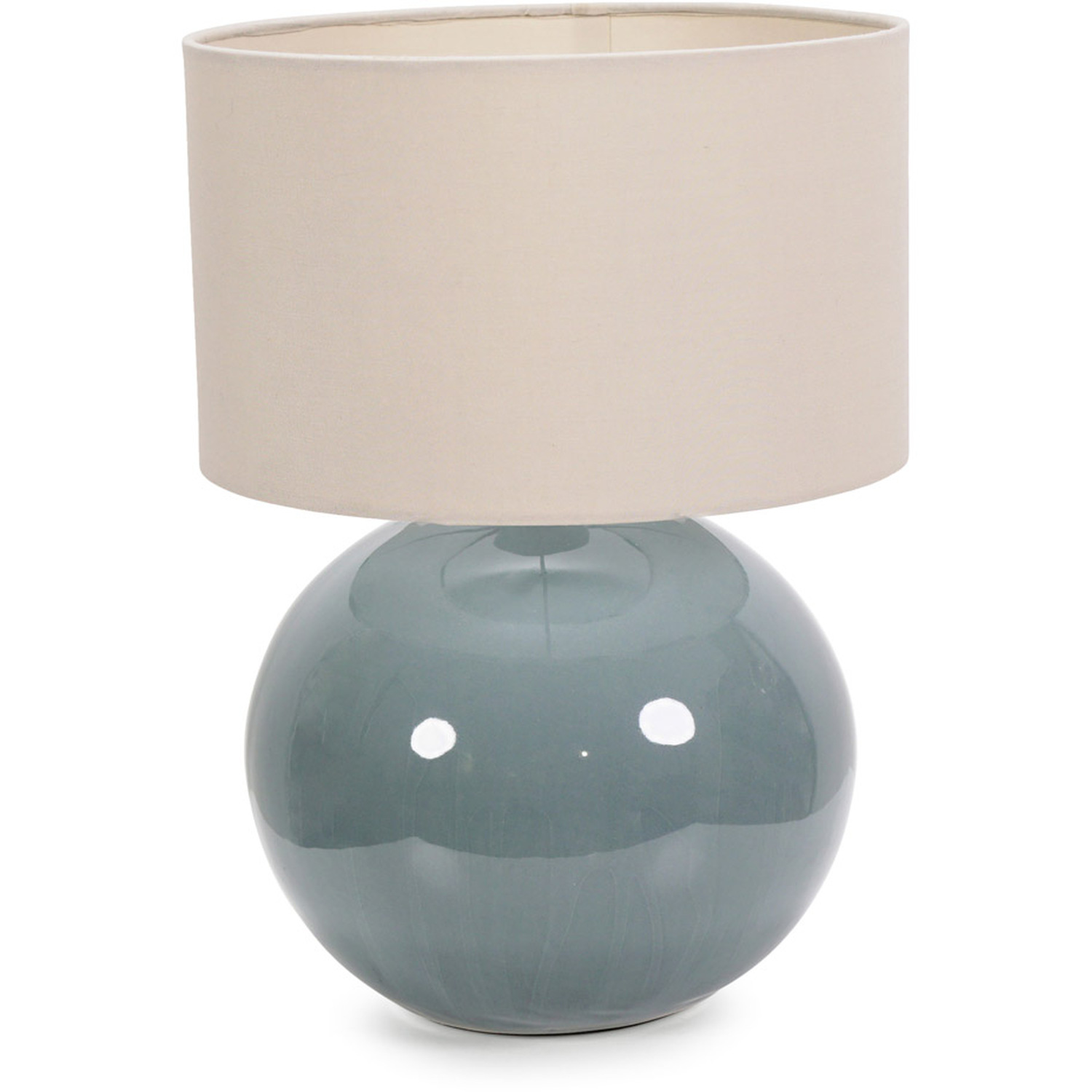 Bosco Eucalyptus Table Lamp Drum Shade - Natural / Yes