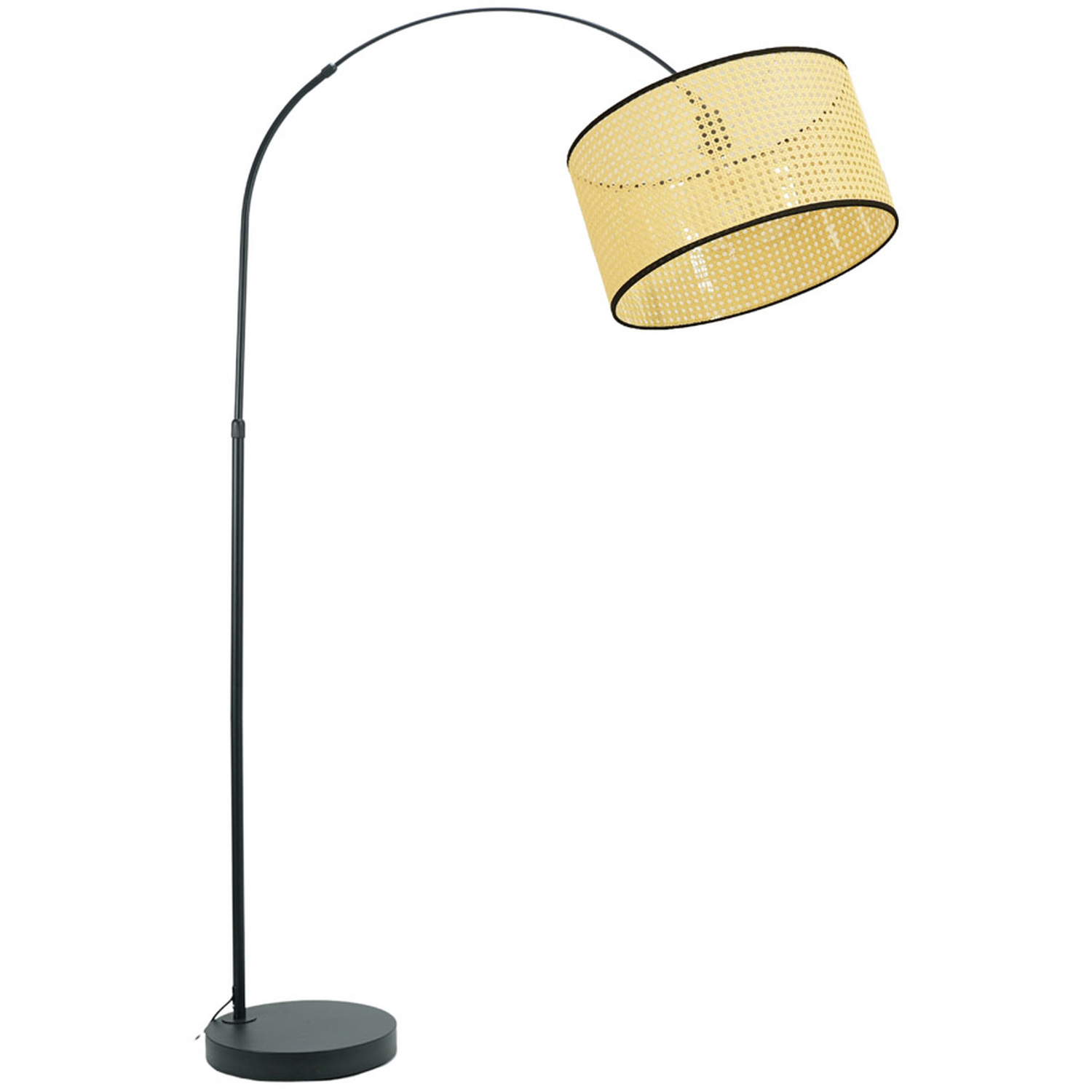 Image of Louis Floor Lamp with Cane Shade&hellip;