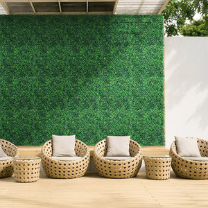 6-Piece Decorative Artificial Plant Wall Panels