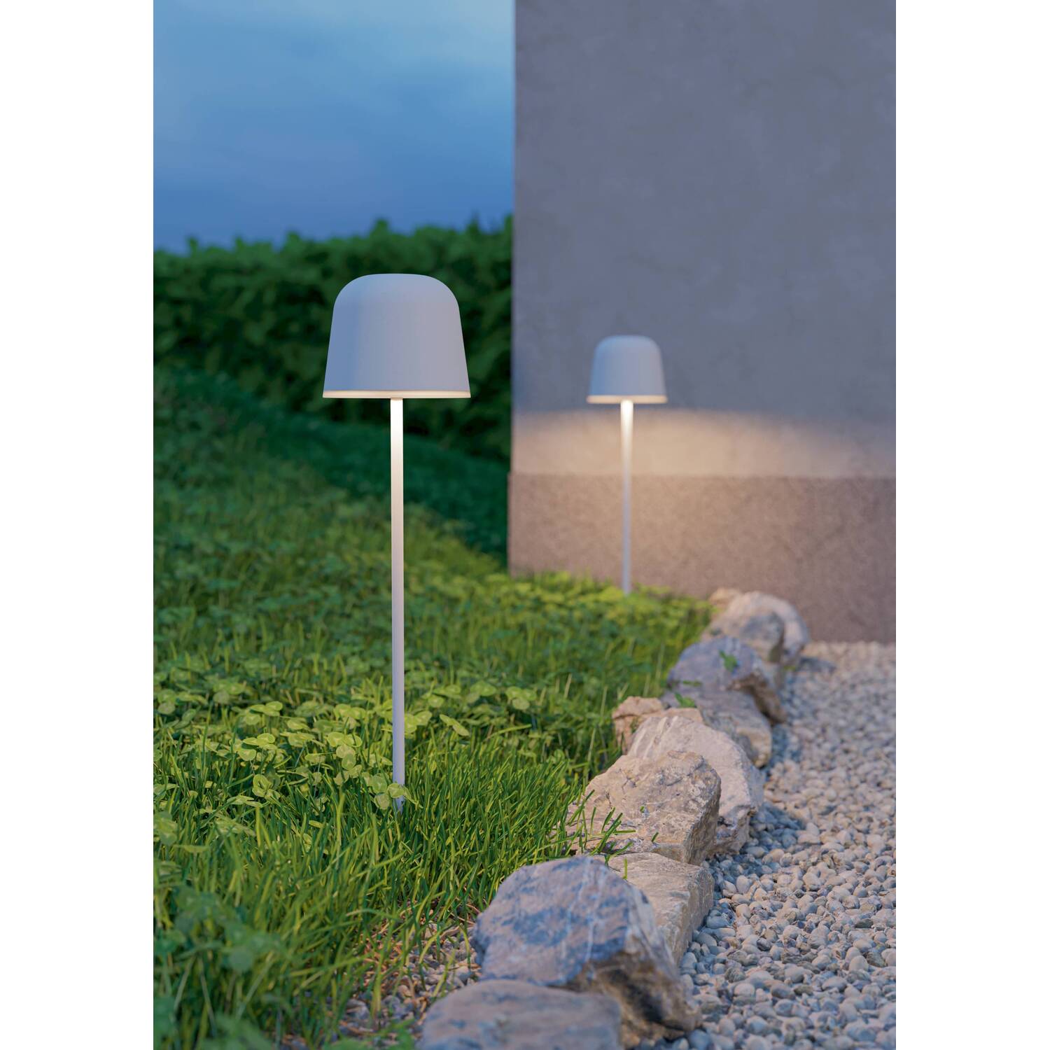 Image of EGLO Mannera-S Portable Grey LED Table&hellip;