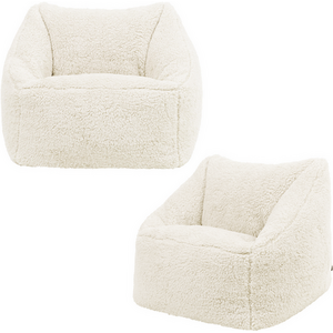 Set of 2 Kids Teddy Bear Armchair Bean Bag