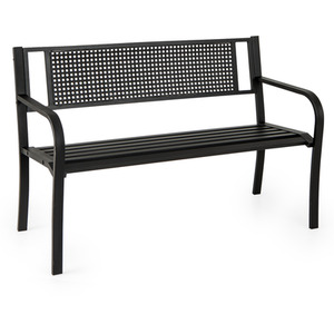 127CM Outdoor Loveseat Chair Garden Bench