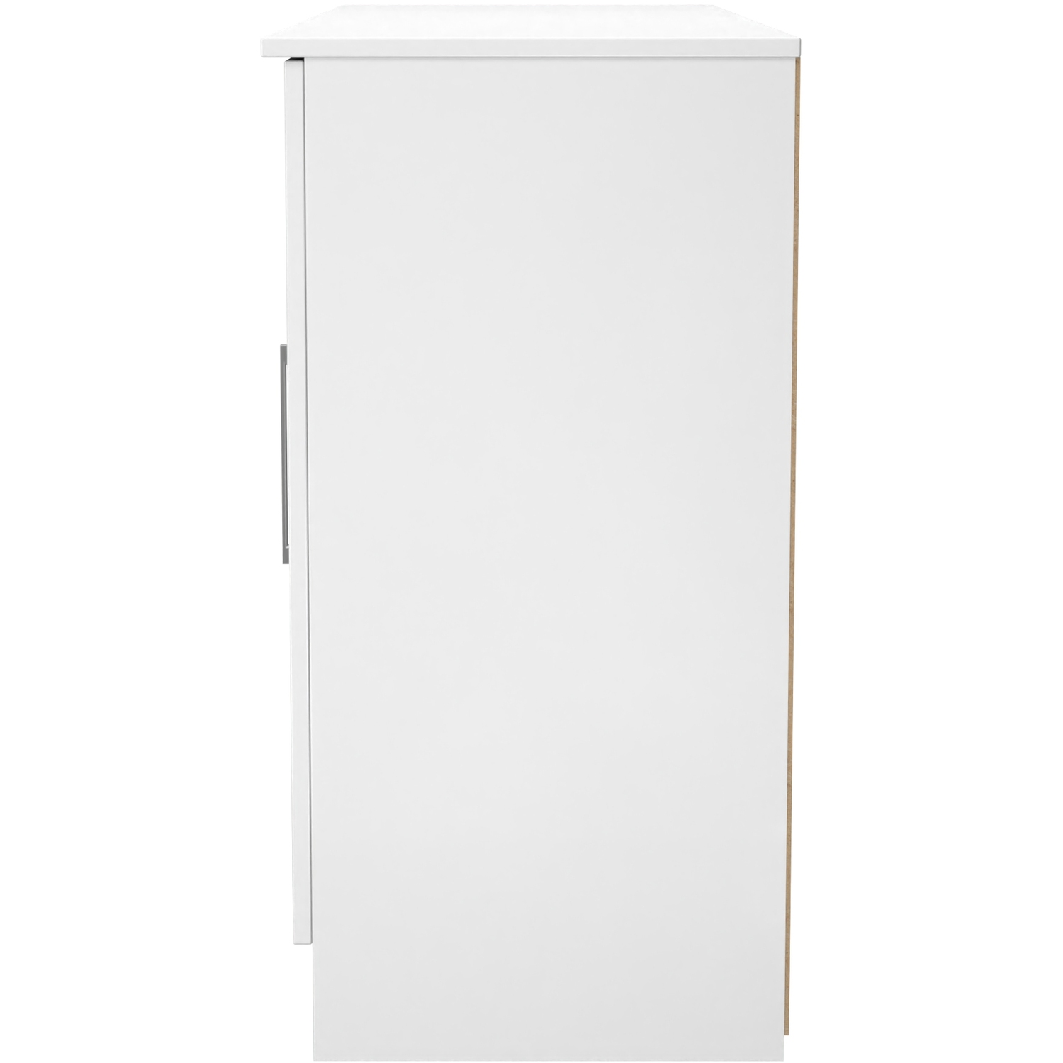 Worcester Ready Assembled 2 Door 3 Drawer Sideboard - White Matt