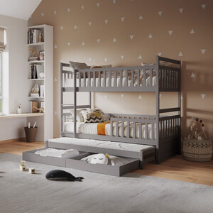 Elvis Bunk Bed With Trundle And Drawers