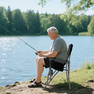 Outdoor Folding Oxford Cloth Chair