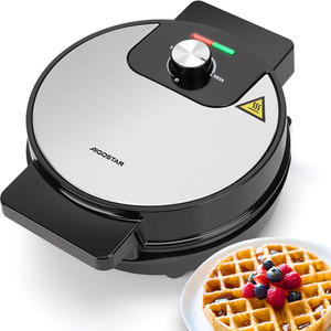 Waffle Maker Round Plate