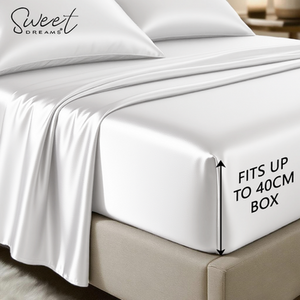 Silk Luxury Deep Box Fitted Sheet