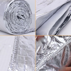 Aluminium Premium Multi-Layer Thermal Insulation Blanket Membrane 15sqm, Insulation Roll shot 10265151
